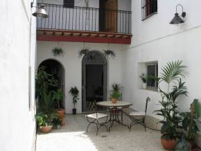 the courtyard in the house in Osuna